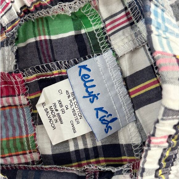 KELLYS KIDS Plaid Patchwork Outfit Size 2T - Picture 5 of 8